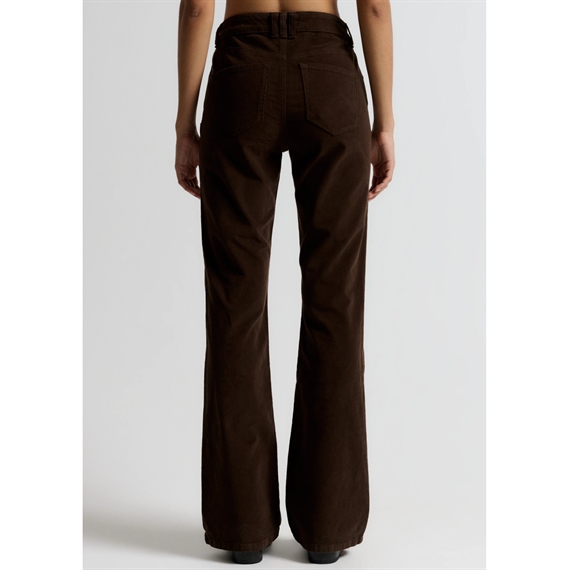 Ivy Copenhagen Tara Jeans Baby Cord, Expresso Brown